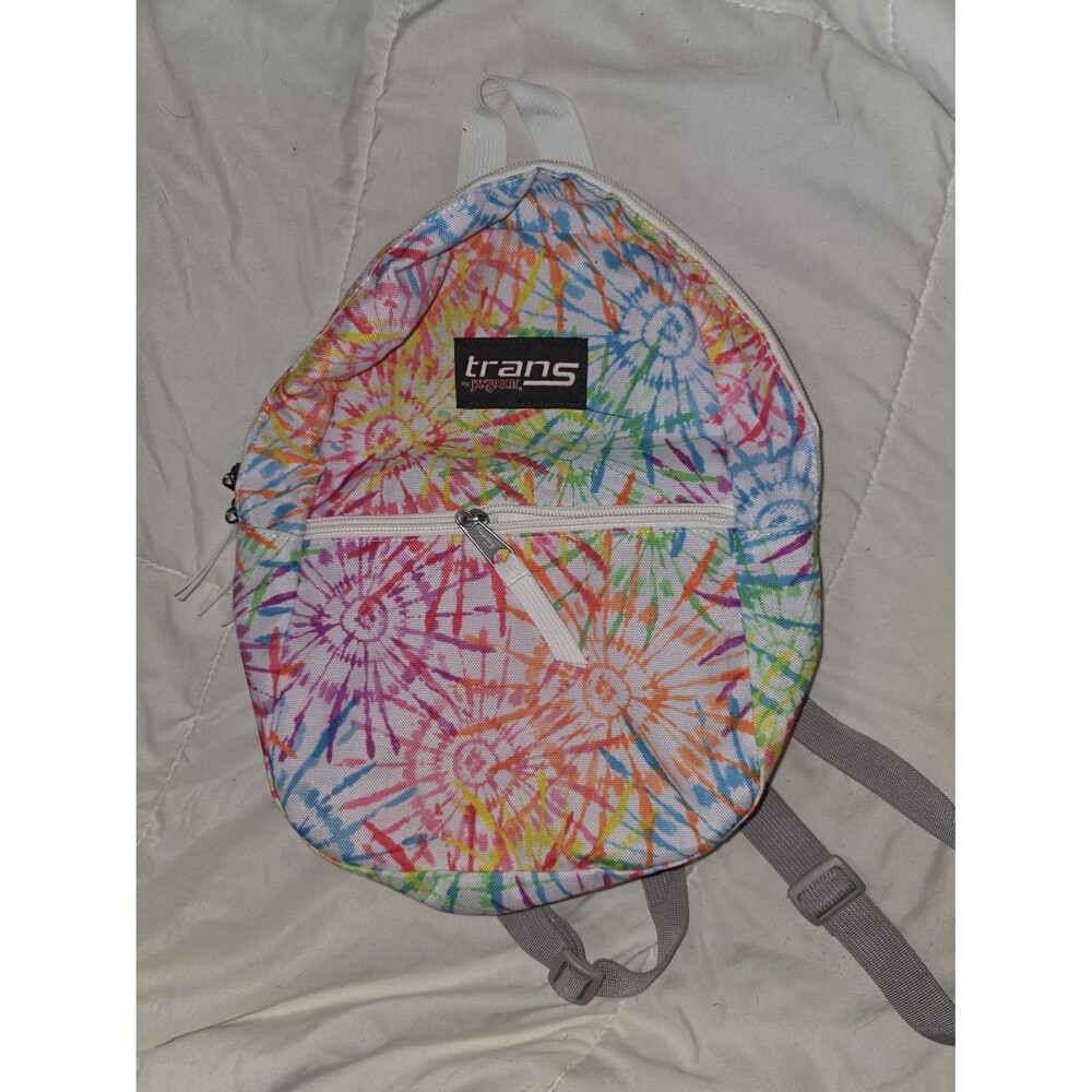 NWOT Jansport trans brand mini tie dye backpack bookbag purse tote bag!